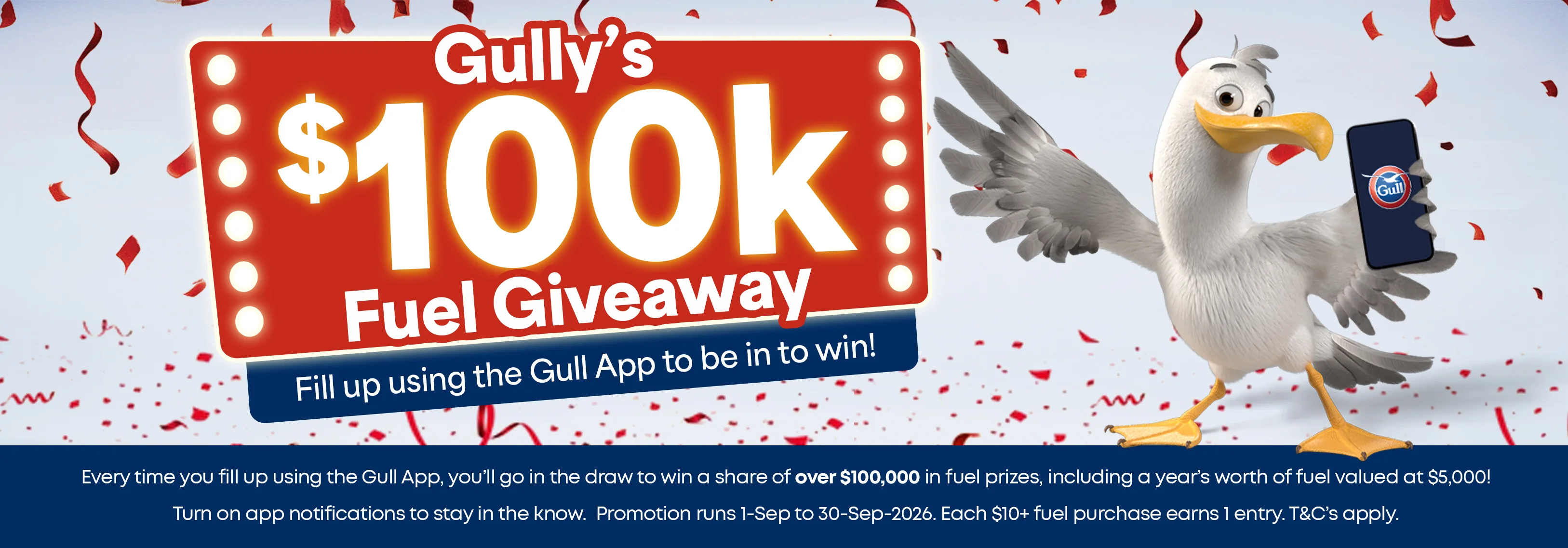 gull 100k fuel giveaway hero