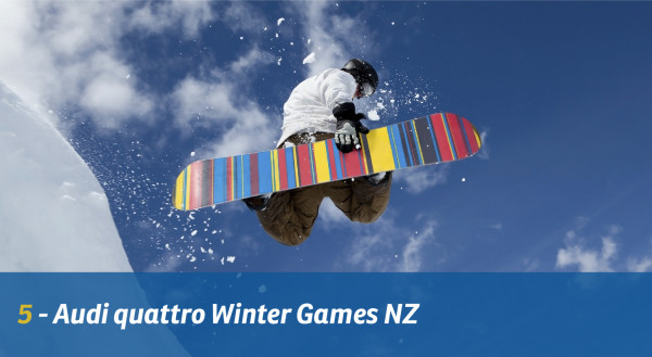 5 Audi quattro Winter Games NZ
