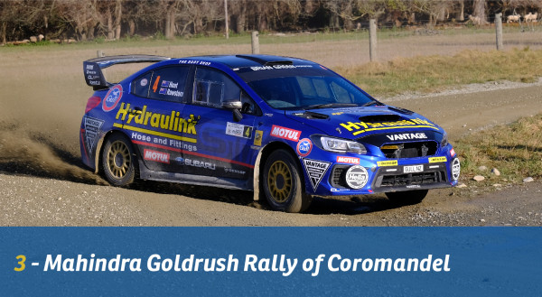 3 Mahindra Goldrush Rally of Coromandel