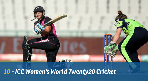 10 ICC Womens World Twenty20 Cricket